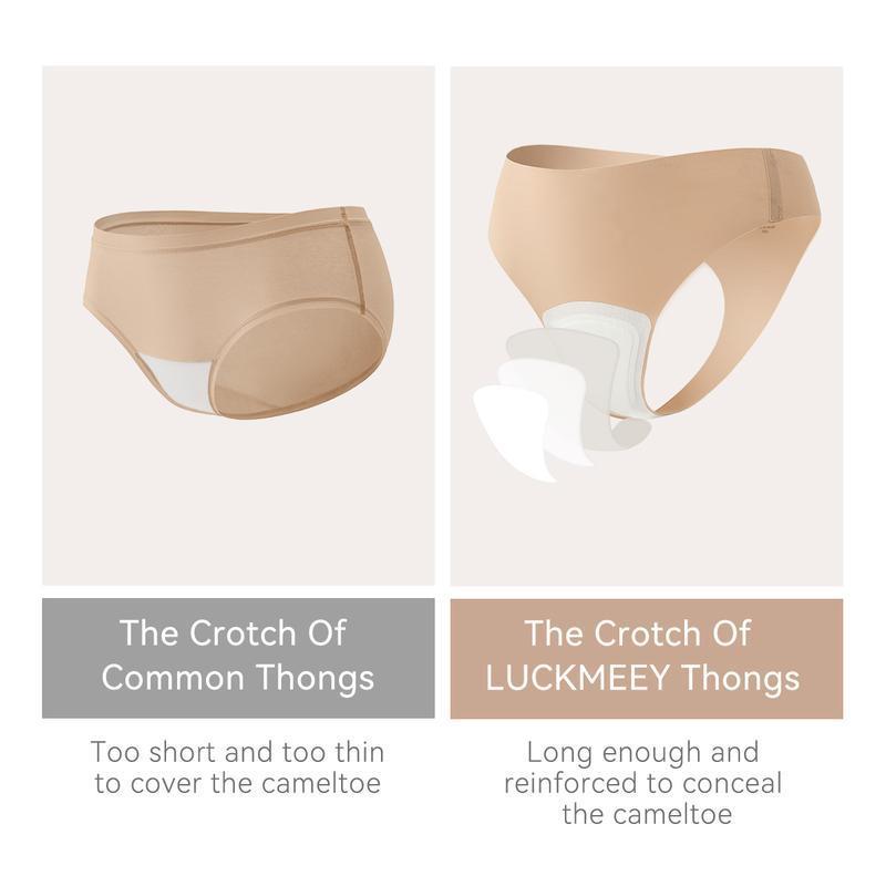 【🔥Last 3 hours 60% off】NESLEMY Camel Toe Cover Thongs for Women🎁🎁