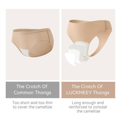 【🔥Last 3 hours 60% off】NESLEMY Camel Toe Cover Thongs for Women🎁🎁